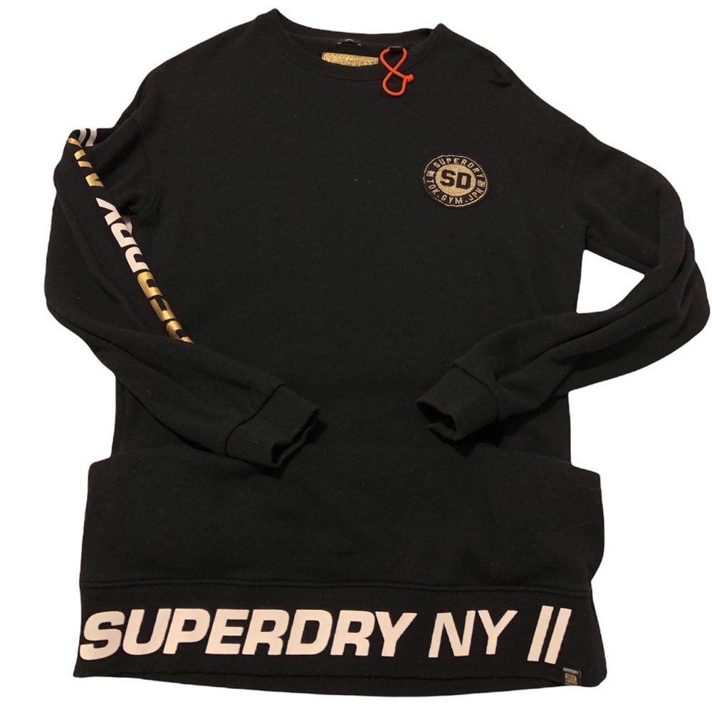 SUPERDRY sweatshirt dress